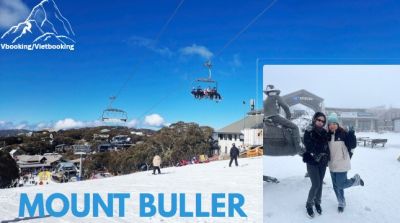 Việt booking - VietBooking - Vbooking - Mount Buller - Hành trình chạm tuyết vào Mùa đông nước Úc