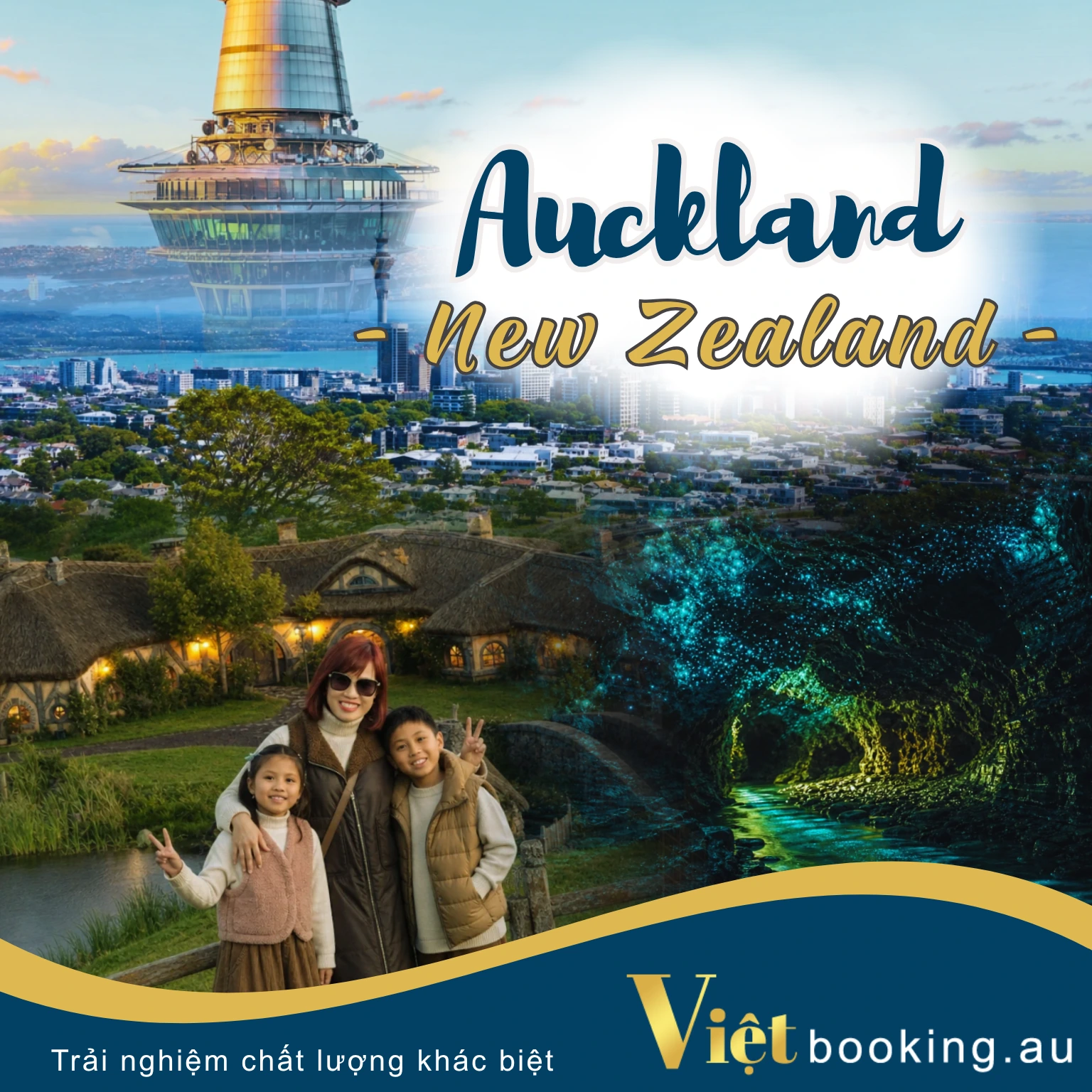 Auckland 4 ngày 3 đêm