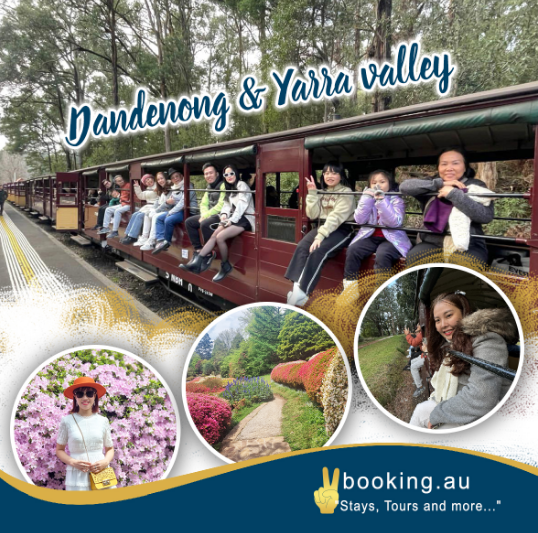 Yarra Valley Farm and Puffing Billy Steam Train